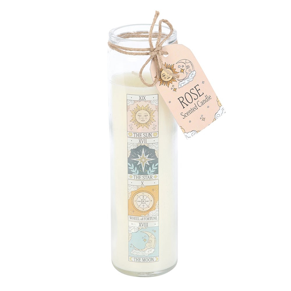 Something Different - Vintage Tarot Rose Tube Geurkaars - Multicolours